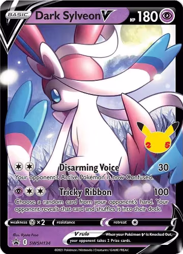 Dark Sylveon V - SWSH134 (SWSH134), Sword & Shield Promo Cards — Pokémon card price