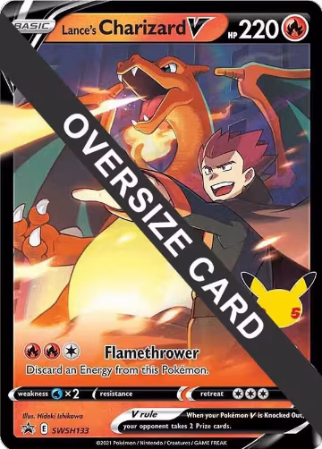 Lance's Charizard V - SWSH133 (SWSH133), Jumbo Cards — Pokémon card price