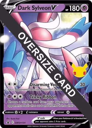 Dark Sylveon V - SWSH134 (SWSH134), Jumbo Cards — Pokémon card price