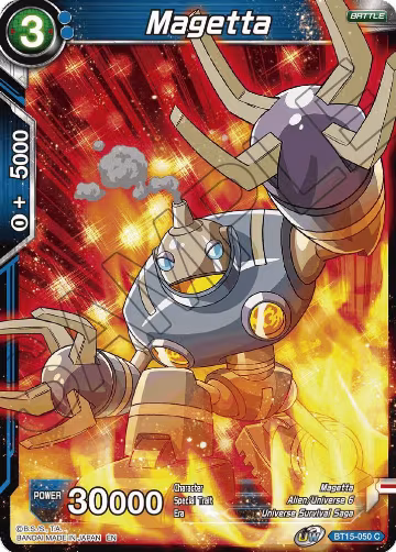 Magetta (BT15-050), Saiyan Showdown — DB Super card price