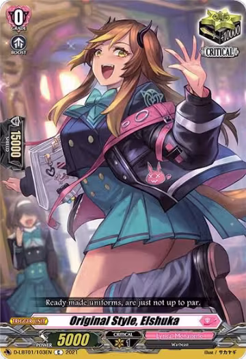 Original Style, Elshuka (D-LBT01/103EN), D-LBT01: Lyrical Melody — Vanguard card price