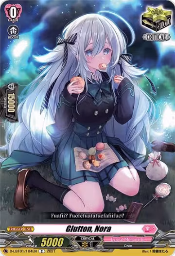 Glutton, Nora (D-LBT01/104EN), D-LBT01: Lyrical Melody — Vanguard card price