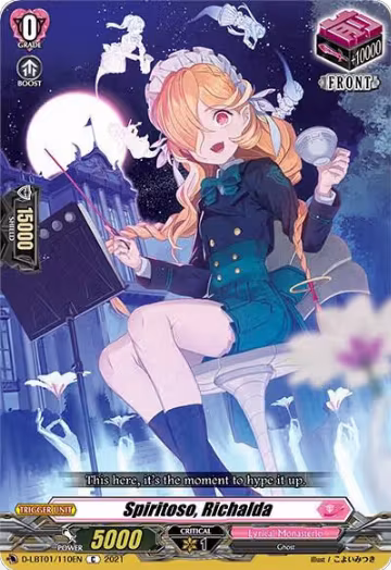 Spiritoso, Richalda (D-LBT01/110EN), D-LBT01: Lyrical Melody — Vanguard card price