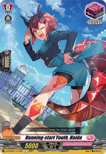 Running-start Youth, Haida (D-LBT01/111EN), D-LBT01: Lyrical Melody — Vanguard card price
