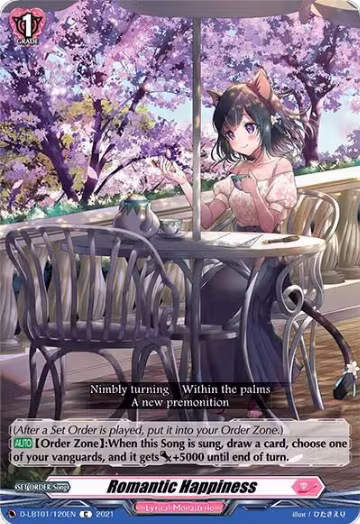 Romantic Happiness (D-LBT01/120EN), D-LBT01: Lyrical Melody — Vanguard card price