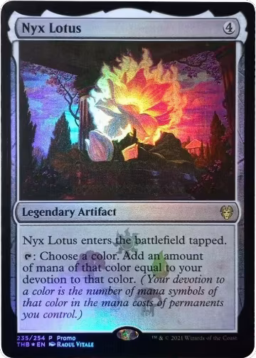 Nyx Lotus (235), Media Promos — Magic card price