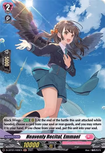Heavenly Recital, Emmael (Holo) (D-LBT01/H09EN), D-LBT01: Lyrical Melody — Vanguard card price