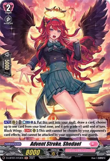 Advent Stroke, Shedael (Holo) (D-LBT01/H13EN), D-LBT01: Lyrical Melody — Vanguard card price