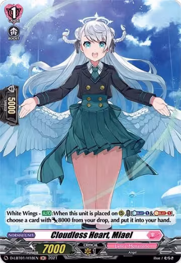 Cloudless Heart, Miael (Holo) (D-LBT01/H18EN), D-LBT01: Lyrical Melody — Vanguard card price