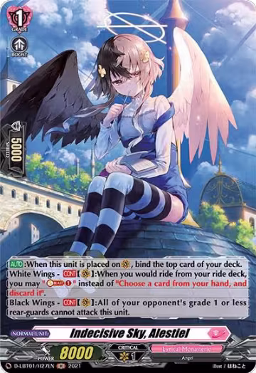 Indecisive Sky, Alestiel (Holo) (D-LBT01/H27EN), D-LBT01: Lyrical Melody — Vanguard card price