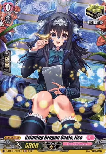 Grinning Dragon Scale, Ilse (Holo) (D-LBT01/H39EN), D-LBT01: Lyrical Melody — Vanguard card price