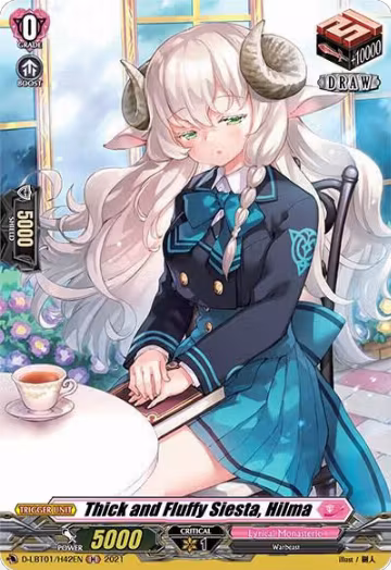 Thick and Fluffy Siesta, Hilma (Holo) (D-LBT01/H42EN), D-LBT01: Lyrical Melody — Vanguard card price