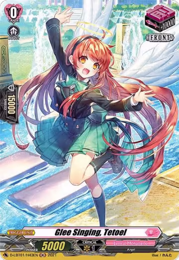 Glee Singing, Tetoel (Holo) (D-LBT01/H43EN), D-LBT01: Lyrical Melody — Vanguard card price