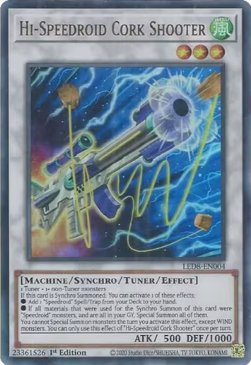 Hi-Speedroid Cork Shooter (LED8-EN004) — card price