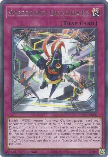Speedroid Dupligate (LED8-EN008), Legendary Duelists: Synchro Storm — Yu-Gi-Oh! card price