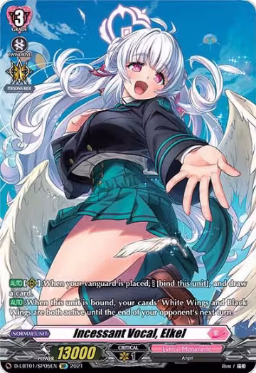 Incessant Vocal, Elkel (SP) (D-LBT01/SP05EN), D-LBT01: Lyrical Melody — Vanguard card price