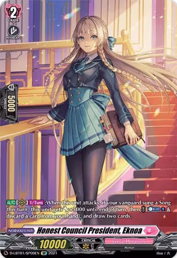 Honest Council President, Eknoa (SP) (D-LBT01/SP09EN), D-LBT01: Lyrical Melody — Vanguard card price