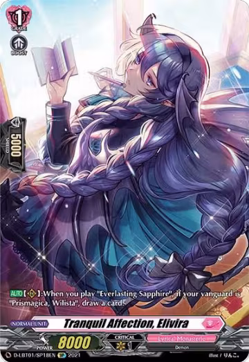 Tranquil Affection, Elivira (SP) (D-LBT01/SP18EN), D-LBT01: Lyrical Melody — Vanguard card price