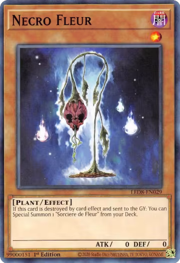 Necro Fleur (LED8-EN029), Legendary Duelists: Synchro Storm — Yu-Gi-Oh! card price