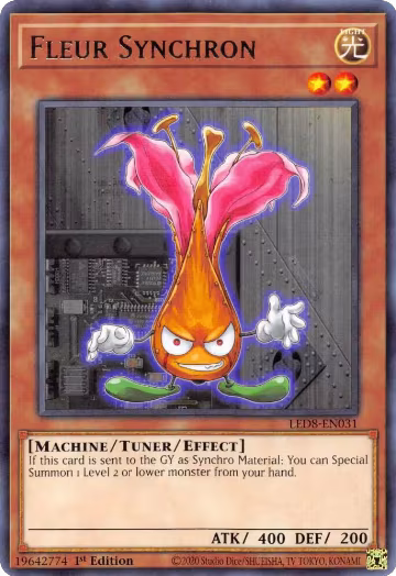 Fleur Synchron (LED8-EN031), Legendary Duelists: Synchro Storm — Yu-Gi-Oh! card price