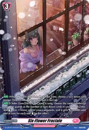 Six-Flower Fractale (SP) (D-LBT01/SP22EN), D-LBT01: Lyrical Melody — Vanguard card price