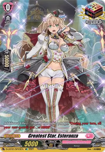 Greatest Star, Esteranza (SP) (D-LBT01/SP23EN), D-LBT01: Lyrical Melody — Vanguard card price