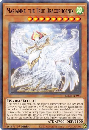 Mariamne, the True Dracophoenix (LED8-EN051), Legendary Duelists: Synchro Storm — Yu-Gi-Oh! card price