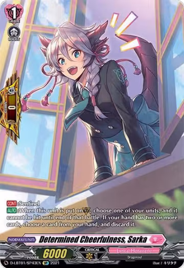 Determined Cheerfulness, Sarka (SP) (D-LBT01/SP43EN), D-LBT01: Lyrical Melody — Vanguard card price