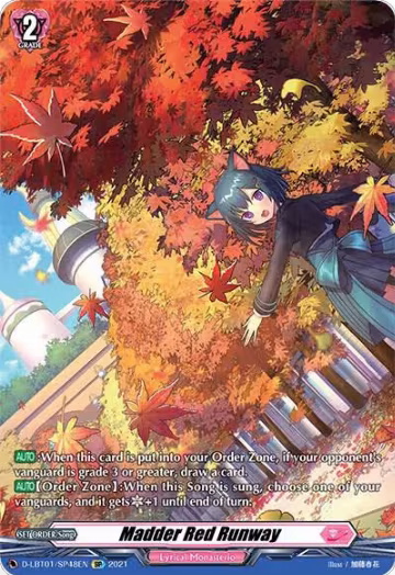 Madder Red Runway (SP) (D-LBT01/SP48EN), D-LBT01: Lyrical Melody — Vanguard card price