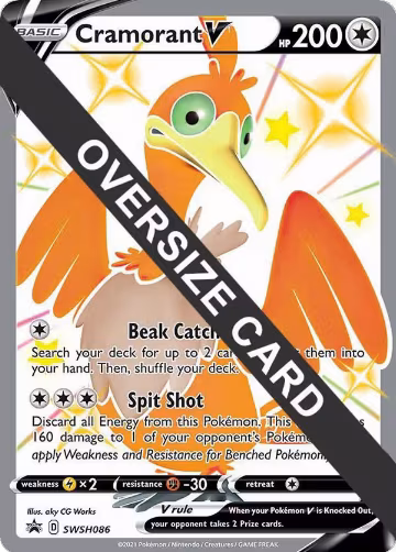 Cramorant V - SWSH086 (SWSH086), Jumbo Cards — Pokémon card price