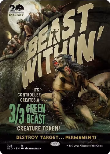 Beast Within (323), Secret Lair Drop Series — Magic card price