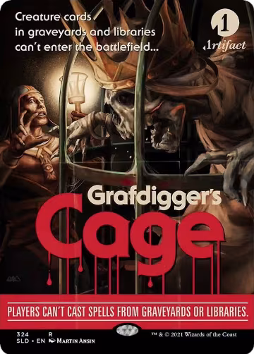 Grafdigger's Cage (324), Secret Lair Drop Series — Magic card price