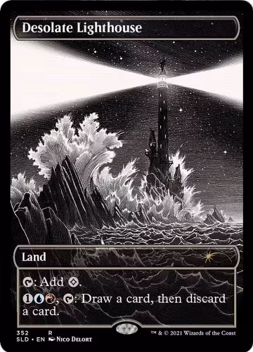 Desolate Lighthouse (352), Secret Lair Drop Series — Magic card price