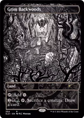 Grim Backwoods (354), Secret Lair Drop Series — Magic card price