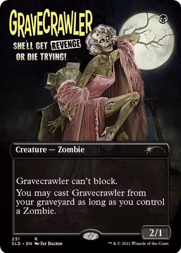 Gravecrawler (231), Secret Lair Drop Series — Magic card price