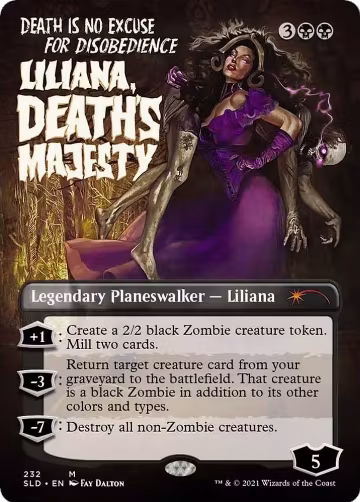 Liliana, Death's Majesty (232), Secret Lair Drop Series — Magic card price