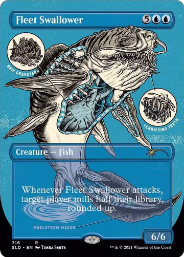 Fleet Swallower (Foil Etched) (316), Secret Lair Drop Series — Magic card price