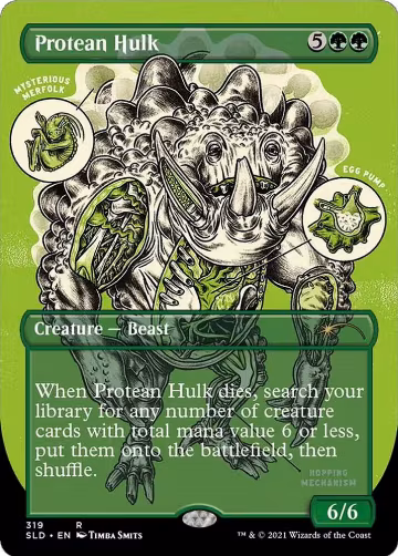Protean Hulk (319), Secret Lair Drop Series — Magic card price