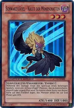 Blackwing - Kalut the Moon Shadow (German) - "Schwarzflugel - Kalut der Mondschatten" (AC11-DE005) — card price