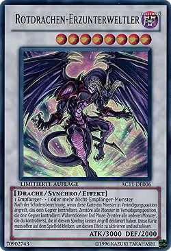 Red Dragon Archfiend (German) - "Rotdrachen-Erzunterweltler" (AC11-DE006), Advent Calendar 2011 (Adventskalender) — Yu-Gi-Oh! card price