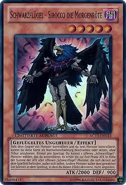 Blackwing - Sirocco the Dawn (German) - "Schwarzflugel - Sirocco die Morgenröte" (AC11-DE013) — card price