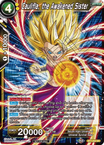 Caulifla, the Awakened Sister (BT7-083), Tournament Promotion Cards — DB Super card price