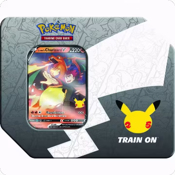 Pokemon Celebrations Tin [Lance's Charizard V], Celebrations — Pokémon sealed product price