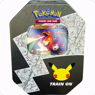 Pokemon Celebrations International Tin [Lance's Charizard V], Celebrations — Pokémon sealed product price