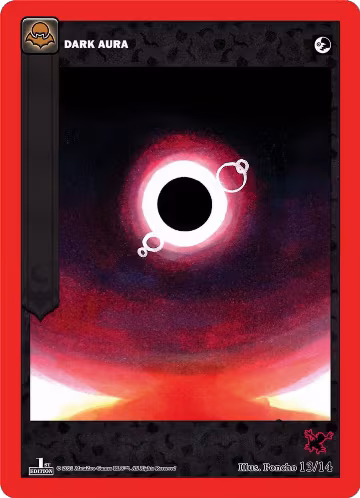 Dark Aura (13/14), Nightfall: First Edition Release Event Deck — MetaZoo card price