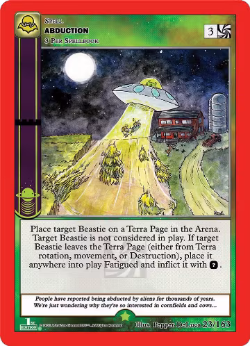 Abduction (23/163), Nightfall: First Edition — MetaZoo card price