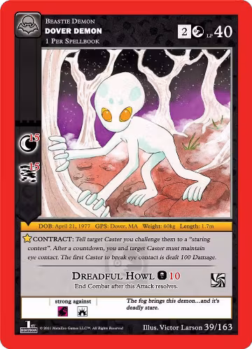 Dover Demon (39/163), Nightfall: First Edition — MetaZoo card price