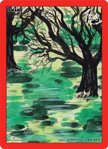 Swamp (146/163), Nightfall: First Edition — MetaZoo card price