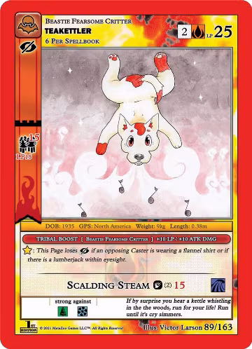 Teakettler (89/163), Nightfall: First Edition — MetaZoo card price