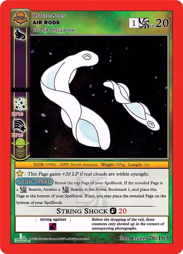 Air Rods (76/163), Nightfall: First Edition — MetaZoo card price